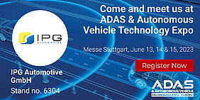IPG Automotive at the ADAS & AV Technology Expo 2023